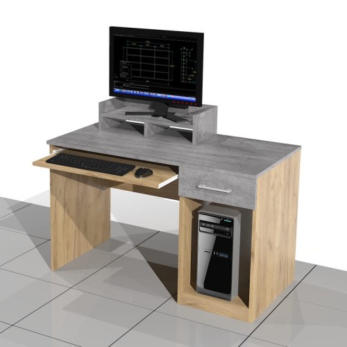 Biurko komputerowe EON-C (prawe).