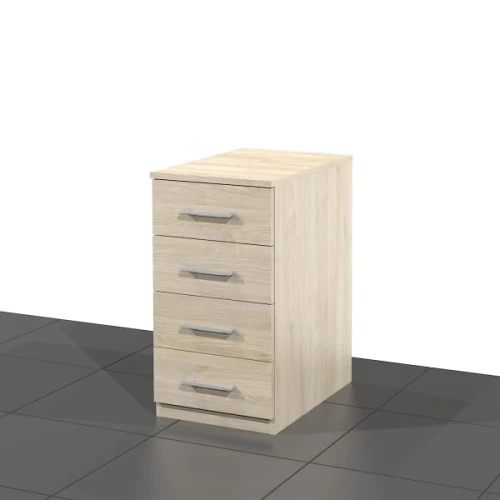 Dostawka do biurka z szufladami 75h x 40 x 60 cm MF-MOD-D1