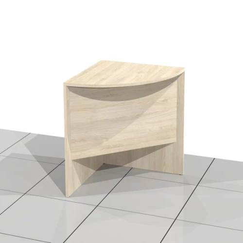 Dostawka 1/4 koła 60 x 60 x 75h cm MF-MOD-K01