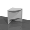 Dostawka 1/4 koła 60 x 60 x 75h cm MF-MOD-K01