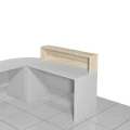 Nadstawka na biurko 120 x 22 x 30h cm MF-MOD-N02