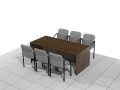 Stół biurowy konferencyjny 200 x 90 x 75h cm MF-SB-KB01