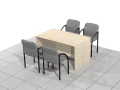 Stół biurowy konferencyjny 140 x 80 x 75h cm MF-SB-KB02