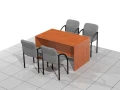 Stół biurowy konferencyjny 140 x 80 x 75h cm MF-SB-KB02
