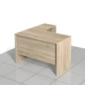 Biurko narożne 120 x 120 x 75h cm MF-BN-A01P (prawe)