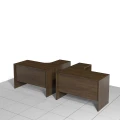 Biurka narożne prawe i lewe komplet 120 x 120 x 75h cm MF-BN-A01D