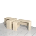 Biurka narożne prawe i lewe komplet 120 x 120 x 75h cm MF-BN-A01D