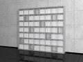 Regał na książki KWARK-8X7