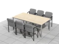 Stół biurowy konferencyjny 200 x 100 x 75h cm MAT-RK01