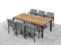 Stół biurowy konferencyjny 200 x 100 x 75h cm MAT-RK01