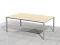 Stół biurowy konferencyjny 200 x 120 x 75h cm MAT-RK12