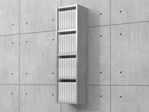 Półka wisząca na książki 109h x 29 x 25 cm MFPW-C03