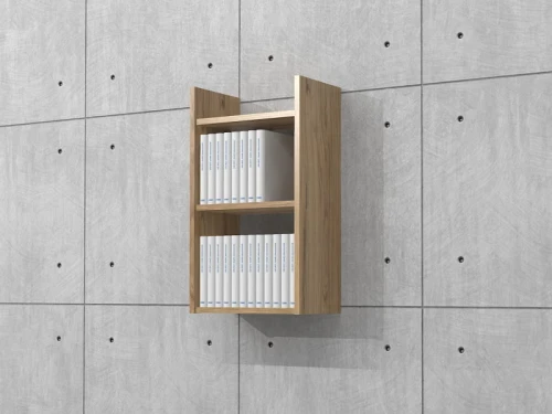 Półka wisząca na książki 70h x 40 x 25 cm MFPW-D02