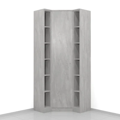 Szafa narożna  Abe-N01 222h x 90 x 90 x 38 cm