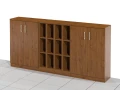 Szafa z półkami Abe-B01 117h x 240 x 38 cm