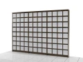 Regał na książki 227h x 327 x 25 cm ASTEN-A03
