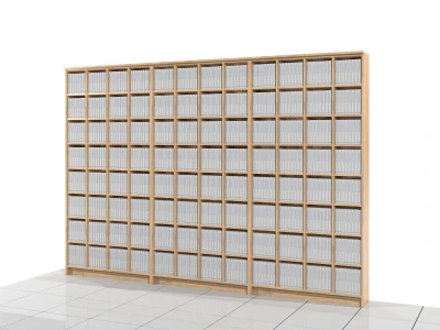 Regał na książki 227h x 327 x 25 cm ASTEN-A03