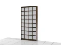 Regał na książki 227h x 109 x 25 cm ASTEN-A01