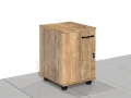 Pomocnik szafka pod biurko 65h x 45 x 50 cm OBOK-B1 (wersja lewa).