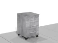 Pomocnik szafka pod biurko 60h x 40 x 42 cm OBOK-C1