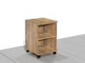 Pomocnik na kółkach pod biurko 60h x 40 x 42 cm OBOK-E1