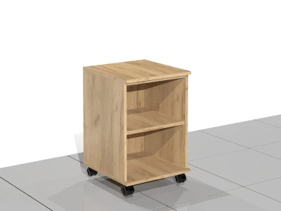Pomocnik na kółkach pod biurko 58h x 40 x 42 cm OBOK-E1