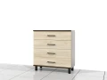 Szafka biurowa z szufladami na nóżkach 85h x 80 x 38 cm NEL-S2