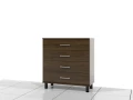 Szafka biurowa z szufladami na nóżkach 85h x 80 x 38 cm NEL-S2