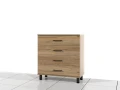 Szafka biurowa z szufladami na nóżkach 85h x 80 x 38 cm NEL-S2
