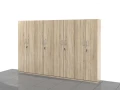 Szafy biurowe komplet LC-AF-2PAL 183h x 280 x 38 cm