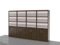 Szafy biurowe zestaw LC-AG-2PAL 183h x 280 x 38 cm