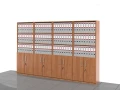 Szafy biurowe zestaw LC-AG-2PAL 183h x 280 x 38 cm