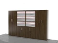 Szafy biurowe zestaw LC-AH-2PAL 183h x 280 x 38 cm