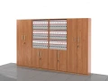 Szafy biurowe zestaw LC-AH-2PAL 183h x 280 x 38 cm