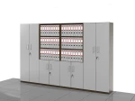 Szafy biurowe zestaw LC-AH-2PAL 183h x 280 x 38 cm