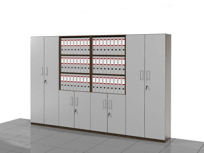 Szafy biurowe zestaw LC-AH-2PAL 183h x 280 x 38 cm