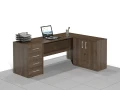 Biurka narożne 180 x 140 x75h cm BLOCK-NA (wersja prawa).