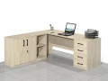 Biurka narożne 180 x 180 x75h cm BLOCK-NB (wersja lewa).