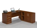 Biurka narożne 180 x 180 x75h cm BLOCK-NB (wersja prawa).