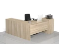 Biurka narożne 180 x 180 x75h cm BLOCK-NB (wersja prawa).