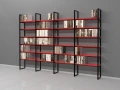 Regał Industrialny na książki 200h x 300 x 30 cm LOFT-AA03