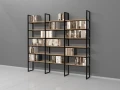 Regał Industrialny na książki 200h x 220 x 30 cm LOFT-AA02