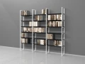 Regał Industrialny na książki 200h x 220 x 30 cm LOFT-AA02