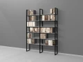 Regał Industrialny na książki 200h x 150 x 30 cm LOFT-AA01
