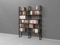 Regał Industrialny na książki 200h x 150 x 30 cm LOFT-AA01