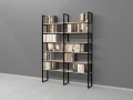 Regał Industrialny na książki 200h x 150 x 30 cm LOFT-AA01