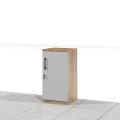 Szafka biurowa zamykana 79h x 40 x 38 cm MF-SBU-A22 (prawa)