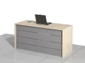 Designerskie biurko premium Amanda-B1