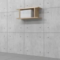 Półka wisząca na książki 70 x 29 x 25 cm MFPW-B01