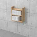 Półka wisząca na książki 70h x 60 x 25 cm MFPW-D01